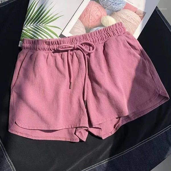 women shorts summer casual solid drawstring shorts high waist loose for girls soft cool female short s-3xl1, White;black
women shorts summer casual solid drawstring shorts high waist loose for girls soft cool female short s-3xl1, White;black