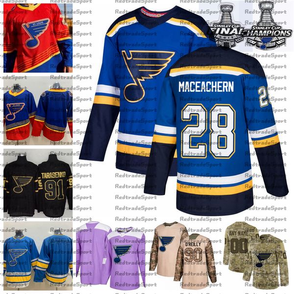 2021 reverse retro customize 28 mackenzie maceachern st. louis blues champions hockey jersey golden edition camo veterans day fights cancer, Black;red
2021 reverse retro customize 28 mackenzie maceachern st. louis blues champions hockey jersey golden edition camo veterans day fights cancer, Black;red