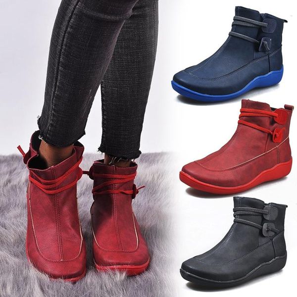 boots ankle suede leather women flat platform short ladies shoes fashion autumn winter tc21, Black
boots ankle suede leather women flat platform short ladies shoes fashion autumn winter tc21, Black