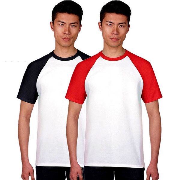 2020 summer men's raglan t-shirt horns loose casual culture advertising shirt solid color half sleeve, White;black
2020 summer men's raglan t-shirt horns loose casual culture advertising shirt solid color half sleeve, White;black