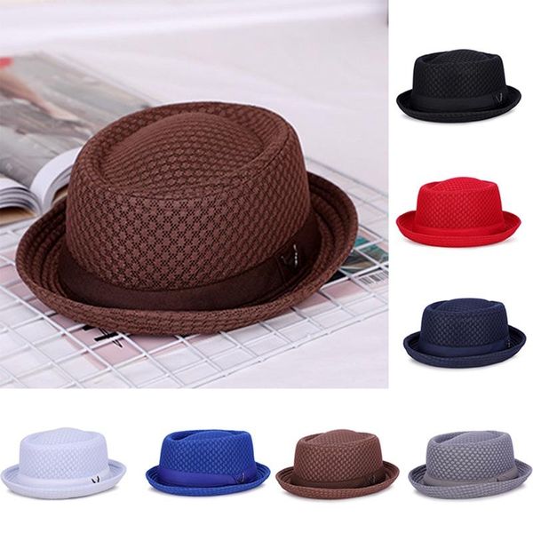 summer men women jazz cap light weight classic soft cool fedora hat panama hat outdoor beach sun breathable mesh, Blue;gray
summer men women jazz cap light weight classic soft cool fedora hat panama hat outdoor beach sun breathable mesh, Blue;gray