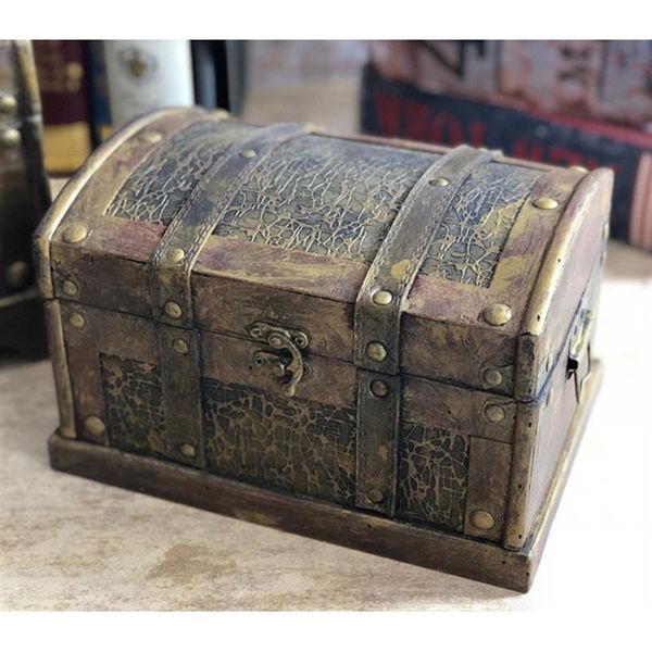 retro wooden pirate treasure chest box gem jewelry storage organizer trinket keepsake case decor without lock (flat bottom) q1130
retro wooden pirate treasure chest box gem jewelry storage organizer trinket keepsake case decor without lock (flat bottom) q1130