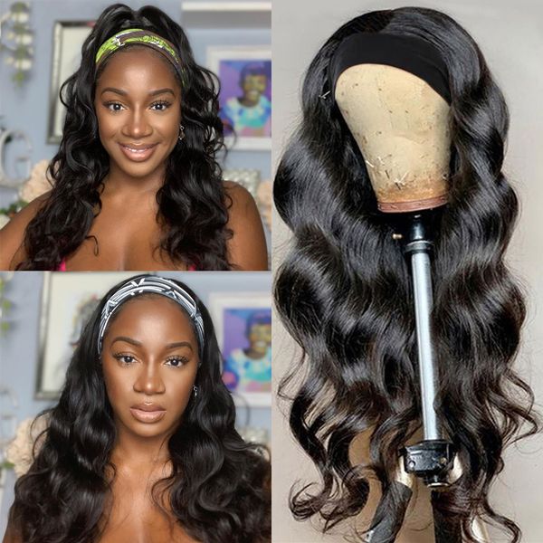 scarf body wave head band human hair wigs for black women peruvian remy full machine natural color headband wig human hair, Black;brown
scarf body wave head band human hair wigs for black women peruvian remy full machine natural color headband wig human hair, Black;brown