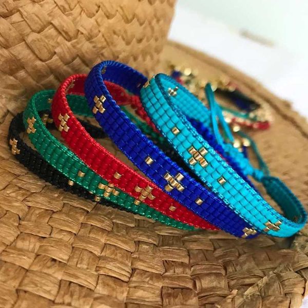 Go2boho Handmade Cross Bracelet Jewelry Pulsera Femme 2021 Christian Fashion Jewellery Miyuki Seed Bead Bracelets Femme Gift, Golden;silver
Go2boho Handmade Cross Bracelet Jewelry Pulsera Femme 2021 Christian Fashion Jewellery Miyuki Seed Bead Bracelets Femme Gift, Golden;silver