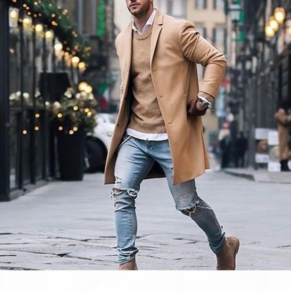autumn winter mens fleece blends jacket male overcoat casual solid slim collar coats long cotton trench coat fz2371, Tan;black
autumn winter mens fleece blends jacket male overcoat casual solid slim collar coats long cotton trench coat fz2371, Tan;black