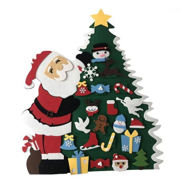 diy felt christmas tree ornament wall hanging new year 2021 christmas kid gifts party supplies decoration for home1
diy felt christmas tree ornament wall hanging new year 2021 christmas kid gifts party supplies decoration for home1