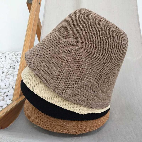 spring summer breathable cotton linen bucket hats women dome fedoras hat solid knitted caps women 56-58cm casual beach 20201, Blue;gray
spring summer breathable cotton linen bucket hats women dome fedoras hat solid knitted caps women 56-58cm casual beach 20201, Blue;gray