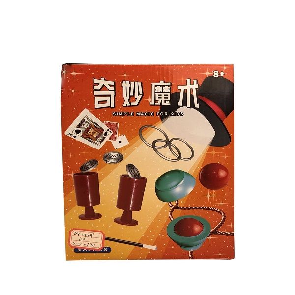 children's magic prop set gift box kid educational toy performance tool children's day gift novelty games
children's magic prop set gift box kid educational toy performance tool children's day gift novelty games