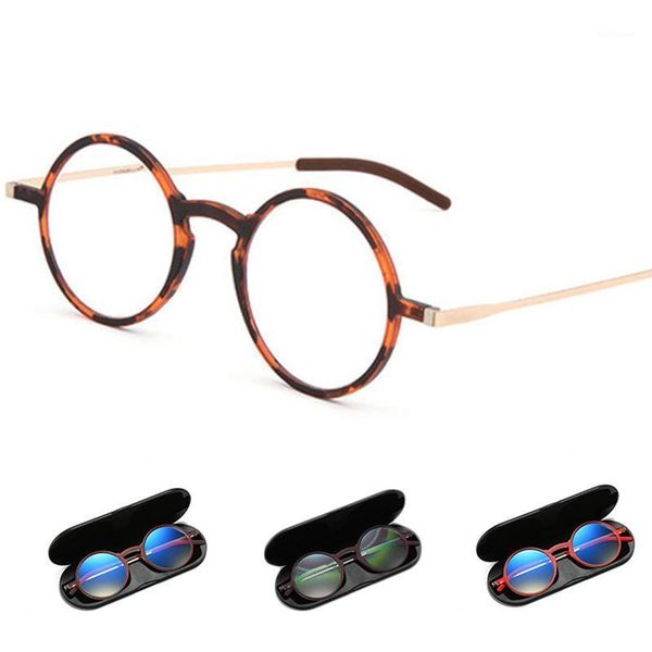 ultra-thin portable reading glasses round frame magnification eyewear presbyopic eyeglasses for men&women anti blue ray 150 2501, White;black
ultra-thin portable reading glasses round frame magnification eyewear presbyopic eyeglasses for men&women anti blue ray 150 2501, White;black
