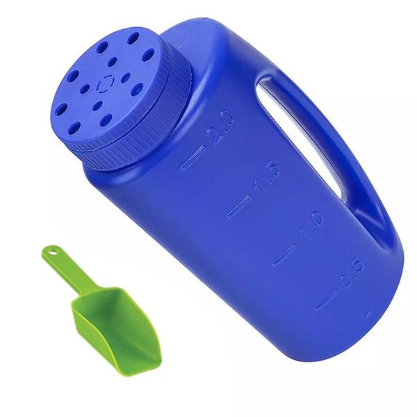 2l hand held seed fertilizer salt spreader adjustable hole size gardening tool watering can seeding tool portable yu-home
2l hand held seed fertilizer salt spreader adjustable hole size gardening tool watering can seeding tool portable yu-home