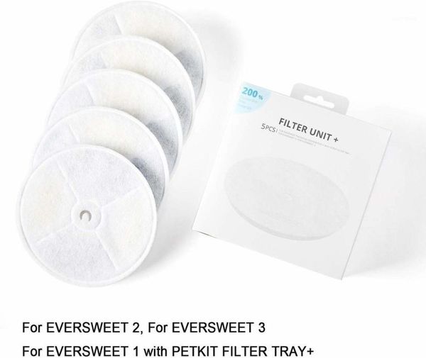 cat bowls & feeders petkit filter units for eversweet 2 and 3 water fountain, replacement filters (5 pcs), cleaning kit pet supplies1
cat bowls & feeders petkit filter units for eversweet 2 and 3 water fountain, replacement filters (5 pcs), cleaning kit pet supplies1