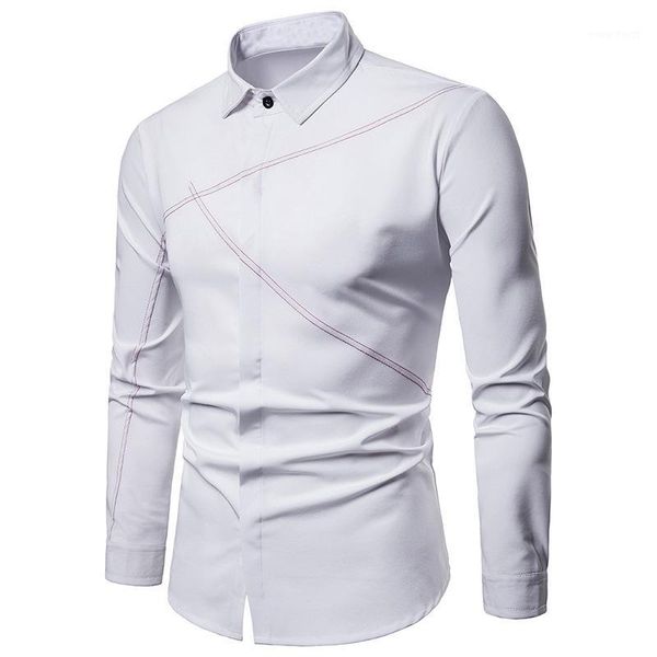 true reveler 2019 new style classic color black and white fashion long sleeve shirts men red grain business casual blouse1, White;black
true reveler 2019 new style classic color black and white fashion long sleeve shirts men red grain business casual blouse1, White;black