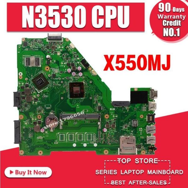 x550mj motherboard n3530 cpu for asus x550m x552m y582m x550md lapmotherboard x550mj mainboard test ok1
x550mj motherboard n3530 cpu for asus x550m x552m y582m x550md lapmotherboard x550mj mainboard test ok1