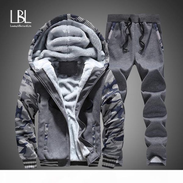 new mens winter tracksuits men set thick fleece hoodies and pants suit zipper hooded sweatshirt sportswear set male hoodie sporting suits, Gray
new mens winter tracksuits men set thick fleece hoodies and pants suit zipper hooded sweatshirt sportswear set male hoodie sporting suits, Gray