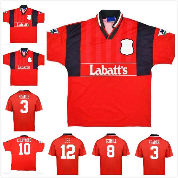 лес 1994 коллимор хааланд ретро футбол джерси 94 95 gemmill bohinen haaland roy stuart pears classic винтажная футболка, Black;yellow 
лес 1994 коллимор хааланд ретро футбол джерси 94 95 gemmill bohinen haaland roy stuart pears classic винтажная футболка, Black;yellow