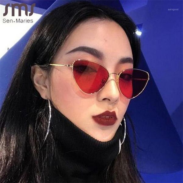 sunglasses 2021 cat eye women men metal frames sun glasses clear lens shade red pink yellow tinted uv4001, White;black
sunglasses 2021 cat eye women men metal frames sun glasses clear lens shade red pink yellow tinted uv4001, White;black