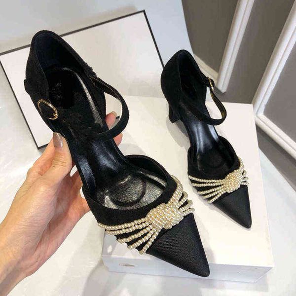 women's luxury brand leather sandals wholesaler lady's fashion beading high heels pointed-toe single shoes pumps, Black
women's luxury brand leather sandals wholesaler lady's fashion beading high heels pointed-toe single shoes pumps, Black