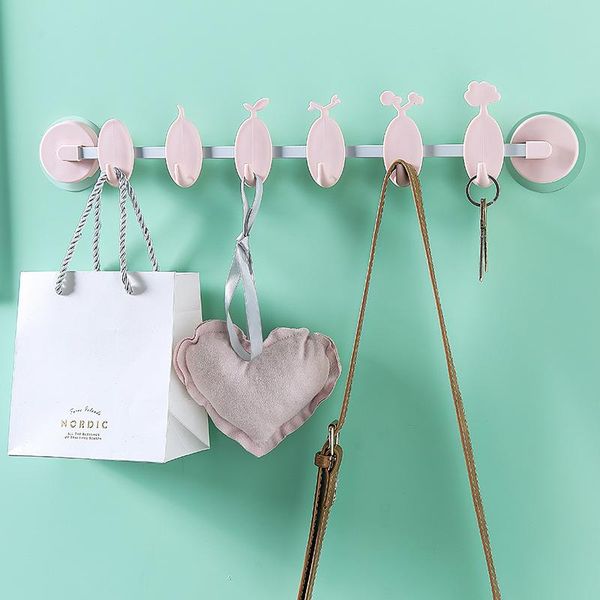 hooks & rails creative home key holder wall clothes hat 6 hook movable bathroom towel rack room coat decoration accessories
hooks & rails creative home key holder wall clothes hat 6 hook movable bathroom towel rack room coat decoration accessories