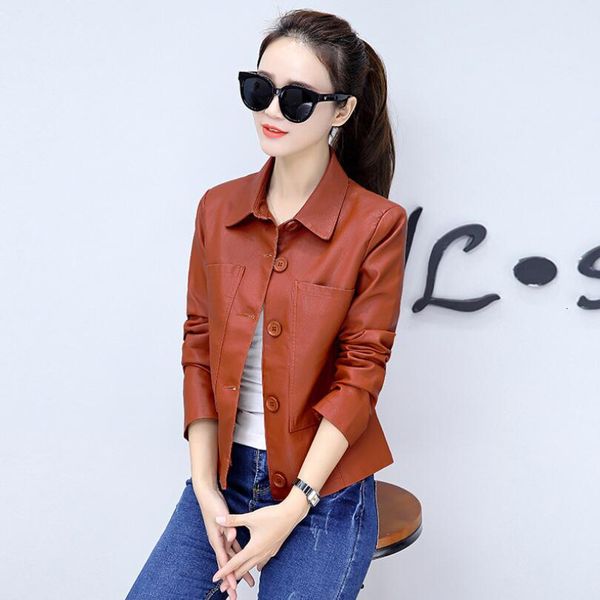 short faux leather jacket 2021 autumn new women of the long manga fashion slem pu locomotive coating outerwear p1321 1ufx, Black
short faux leather jacket 2021 autumn new women of the long manga fashion slem pu locomotive coating outerwear p1321 1ufx, Black