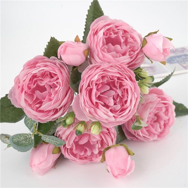 decorative flowers & wreaths 5 forks artificial peony silk bouquet fake for home wedding decorat
decorative flowers & wreaths 5 forks artificial peony silk bouquet fake for home wedding decorat