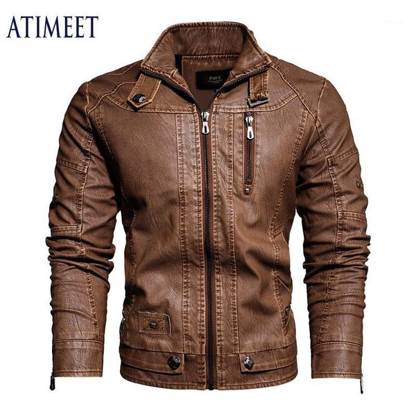 mens leather jackets autumn and winter motorcycle male pu coats biker faux leather men solid color fashion outerwear1, Black
mens leather jackets autumn and winter motorcycle male pu coats biker faux leather men solid color fashion outerwear1, Black