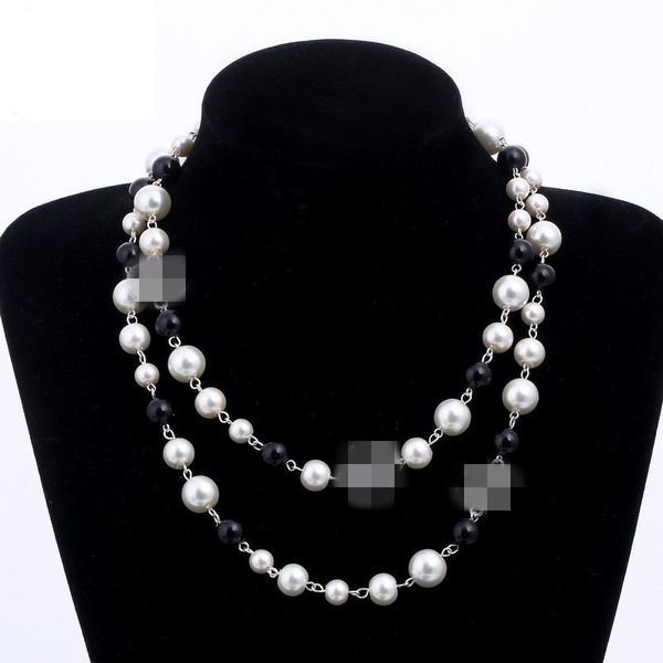 luxury design pearl necklaces for women long sweater design necklace wedding luxury jewelry for gift, Silver
luxury design pearl necklaces for women long sweater design necklace wedding luxury jewelry for gift, Silver