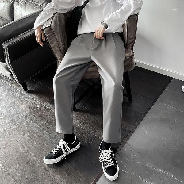 men's suits & blazers 2021 spring and summer youth solid color simple loose trousers fashion business casual nine points pants m-3xl1, White;black
men's suits & blazers 2021 spring and summer youth solid color simple loose trousers fashion business casual nine points pants m-3xl1, White;black
