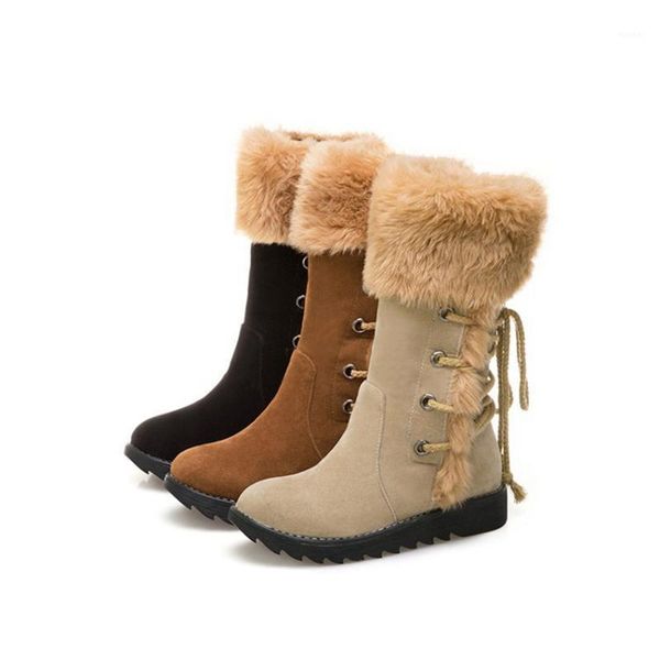 boots leosoxs women fur winter warm snow mid-calf lace-up cross-tied female shoes plus size 43 ladies fashion casual shoes1, Black
boots leosoxs women fur winter warm snow mid-calf lace-up cross-tied female shoes plus size 43 ladies fashion casual shoes1, Black