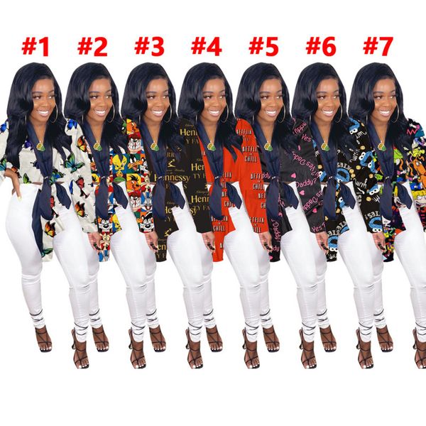 2020 new women fashion pattern print turn-down collar shirt female casual long sleeve slim shirt lace up cape womens clothing, White
2020 new women fashion pattern print turn-down collar shirt female casual long sleeve slim shirt lace up cape womens clothing, White