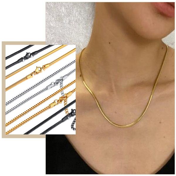 dainty 2mm width round snake box chain necklaces for women lady minimalist stainless steel gifts for her jewelry, Silver
dainty 2mm width round snake box chain necklaces for women lady minimalist stainless steel gifts for her jewelry, Silver