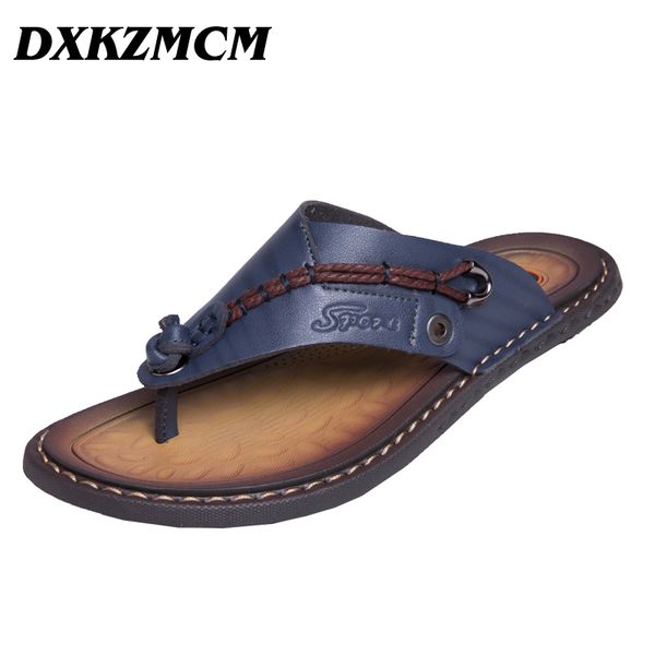 2019 men's sandals genuine leather men summer shoes leisure slippers flip-flops men comfortable footwear soft sandal t200420, Black
2019 men's sandals genuine leather men summer shoes leisure slippers flip-flops men comfortable footwear soft sandal t200420, Black