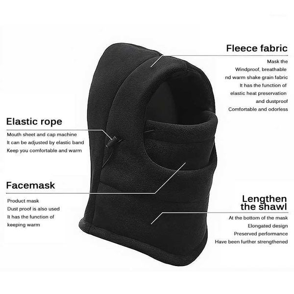 2020 outdoor fleece hats camping hiking caps windproof winter warm hat fishing cycling hunting tactical1, Black
2020 outdoor fleece hats camping hiking caps windproof winter warm hat fishing cycling hunting tactical1, Black