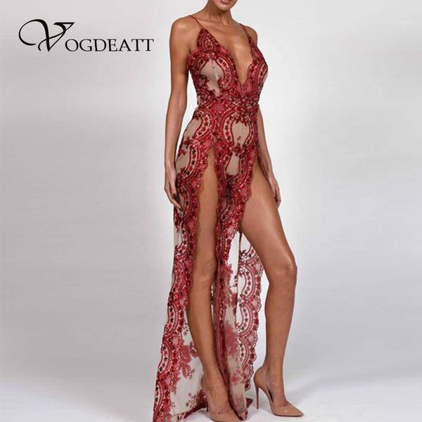 2018 women sequins maxi long dress summer strap plunge v backless high split nightclub woman party dresses vestido1, Black;gray
2018 women sequins maxi long dress summer strap plunge v backless high split nightclub woman party dresses vestido1, Black;gray