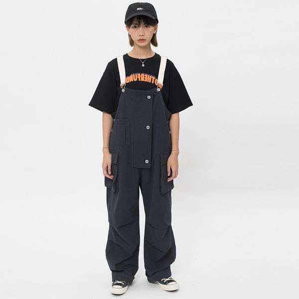 multi-pocket overalls men's solid jumpsuits safari style work baggy bib trousers men cargo pants streetwear, Black
multi-pocket overalls men's solid jumpsuits safari style work baggy bib trousers men cargo pants streetwear, Black