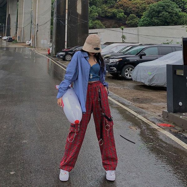 houzhou punk chain wide leg pants women high waist plaid pants for women 2020 vintage checkered streetwear hip hop fashion1, Black;white
houzhou punk chain wide leg pants women high waist plaid pants for women 2020 vintage checkered streetwear hip hop fashion1, Black;white
