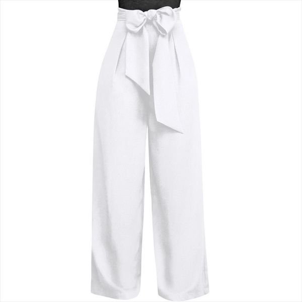 2018 women casual loose palazzo pants high waist wide leg pants trousers with belt autumn solid elegant office ladies trousers, Black;white
2018 women casual loose palazzo pants high waist wide leg pants trousers with belt autumn solid elegant office ladies trousers, Black;white