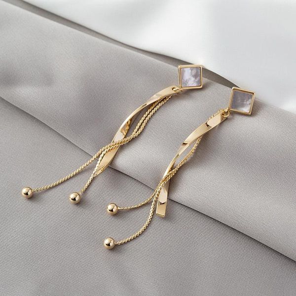 earrings 2020 new tide long tassel earrings female temperament personality prevent allergy fashion stud, Silver
earrings 2020 new tide long tassel earrings female temperament personality prevent allergy fashion stud, Silver
