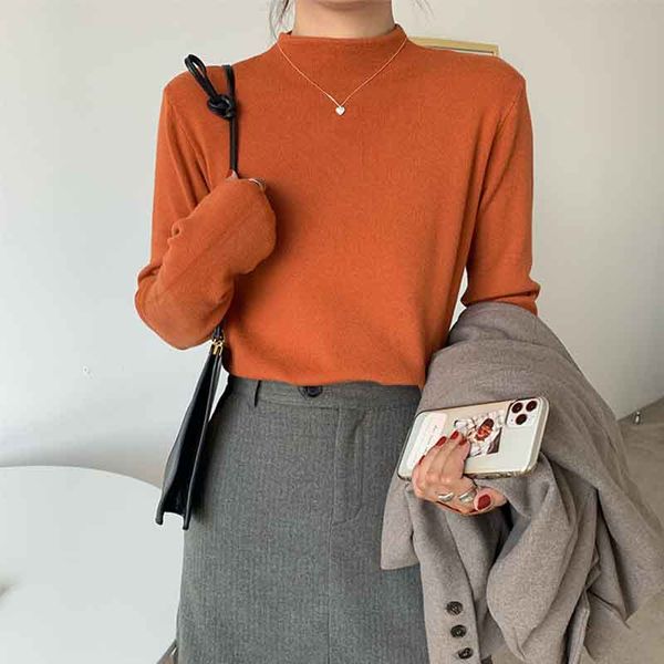 women designers clothes 2020 fashion half a turtleneck pure color cultivate one's morality type long sleeve pullover fall sweaters wome, White;black
women designers clothes 2020 fashion half a turtleneck pure color cultivate one's morality type long sleeve pullover fall sweaters wome, White;black
