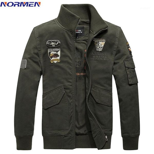 normen brand clothing men's bomber jacket embrodiery army froce fashion jacket men solid casual streetwear jaqueta masculina1, Black;brown
normen brand clothing men's bomber jacket embrodiery army froce fashion jacket men solid casual streetwear jaqueta masculina1, Black;brown