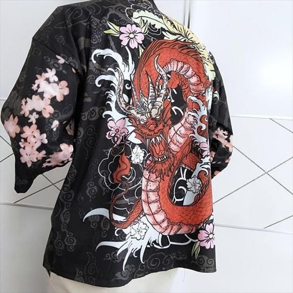 nicemix womens dragon pattern auspicious clouds kimono jackets japanese cardigan retro coats traditional clothing streatwear drop shipping, White
nicemix womens dragon pattern auspicious clouds kimono jackets japanese cardigan retro coats traditional clothing streatwear drop shipping, White