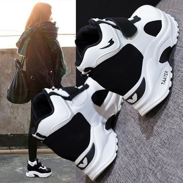 women's boots casual wedges sports super high heels platform vulcanized spring shoes lhpd, Black
women's boots casual wedges sports super high heels platform vulcanized spring shoes lhpd, Black
