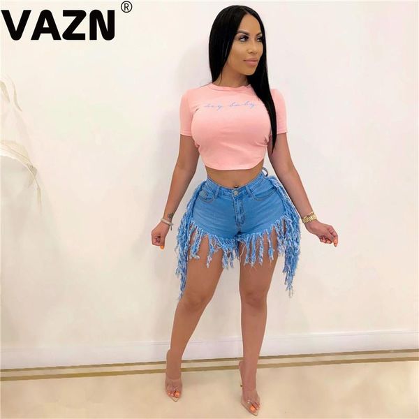 vazn 2020 fashion loose hip hop casual ripped hole denim short pants women jean pants summer mini denim1, Blue
vazn 2020 fashion loose hip hop casual ripped hole denim short pants women jean pants summer mini denim1, Blue