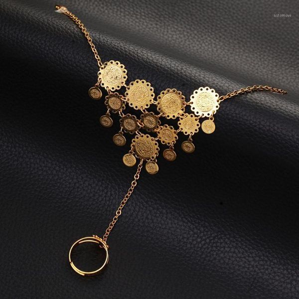 gold color coin bracelet for women arab chain bracelet middle eastern ancient coins jewelry1, Black
gold color coin bracelet for women arab chain bracelet middle eastern ancient coins jewelry1, Black