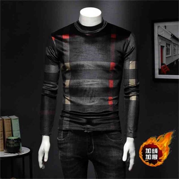 men's t-shirts men's autumn and winter plus velvet thick long-sleeved t-shirt male korean version of the warm fashion shirt ipzo, White;black
men's t-shirts men's autumn and winter plus velvet thick long-sleeved t-shirt male korean version of the warm fashion shirt ipzo, White;black