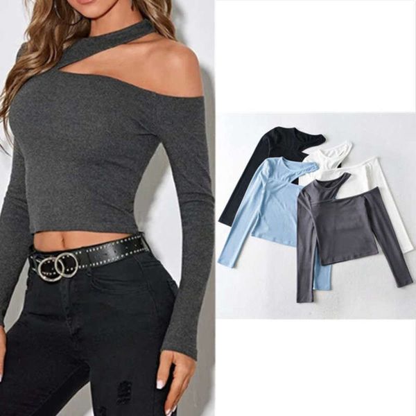 off 2021 slant new shoulder blogger's bottoming shirt fashion slim fit short long sleeve t-shirt, Black;gray
off 2021 slant new shoulder blogger's bottoming shirt fashion slim fit short long sleeve t-shirt, Black;gray