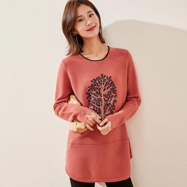 masigoch autumn winter style 100% merino wool women's rhinestone pullovers oversize1, White;black 
masigoch autumn winter style 100% merino wool women's rhinestone pullovers oversize1, White;black