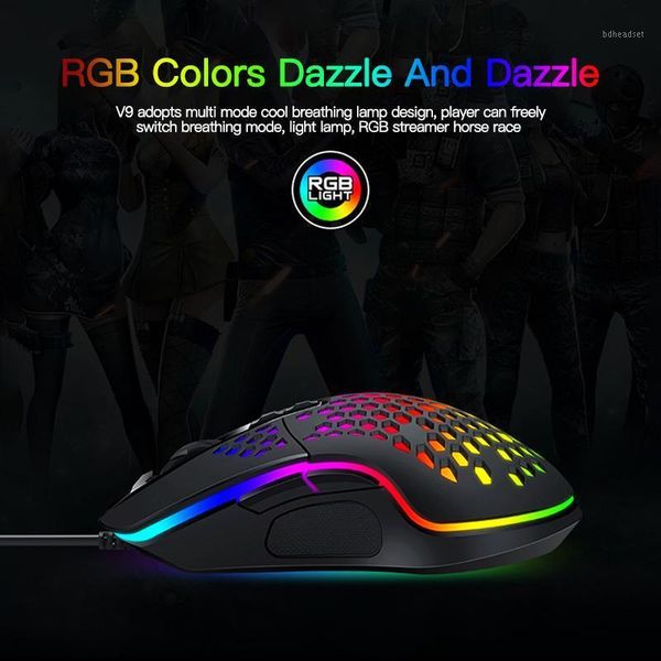 v9 hollow-out honeycomb shell gaming mouse rgb backlit light colorful wired mice led rgb backlight usb wired gamer gaming mouse1
v9 hollow-out honeycomb shell gaming mouse rgb backlit light colorful wired mice led rgb backlight usb wired gamer gaming mouse1
