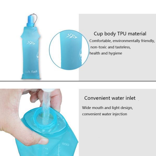 150/250/500 mlsport bags portable tpu folding water bag outdoor camping drinkware with straw kettle travel bottles
150/250/500 mlsport bags portable tpu folding water bag outdoor camping drinkware with straw kettle travel bottles