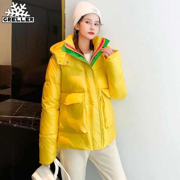 women's down & parkas greller 2021 autumn winter jacket women coat fashion female hooded warm casual plus size, Black
women's down & parkas greller 2021 autumn winter jacket women coat fashion female hooded warm casual plus size, Black