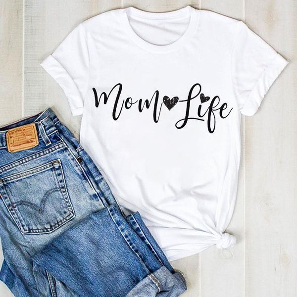женщины леди мама мама жизнь мать с коротким рукавом печать дамы летние t tee tshirt женская женская верхняя рубашка одежда графическая футб, White
женщины леди мама мама жизнь мать с коротким рукавом печать дамы летние t tee tshirt женская женская верхняя рубашка одежда графическая футб, White